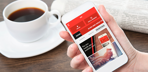 The original digibank app on a phone, before the native app revamp